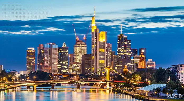 فرانکفورت تجاری‌ترین شهر آلمان و رتبه چهارم جهان
