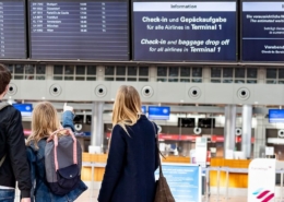 منطقه خداحافظی و پرواز در فرودگاه هامبورگ